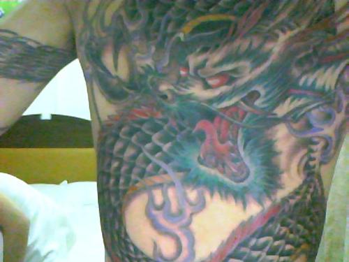 屬兔火命滿背紋身,屬兔爐中火命紋身紋什麼好