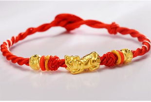屬虎佩戴金豬手鏈祝財,屬虎的人2010宜佩戴什麼吉祥物