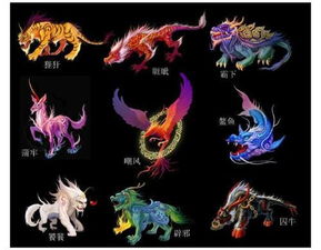 龍之九子哪個屬火,龍有九子,分別是