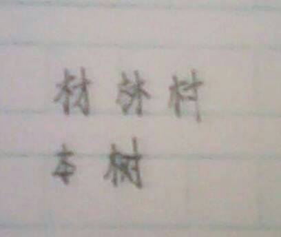 五行木子的字有哪些,五行屬木的字