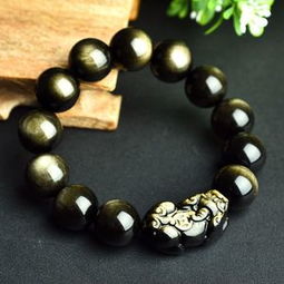 金曜石適合屬虎的人戴嗎,屬虎的能戴貔貅金耀石佛珠手鏈嗎