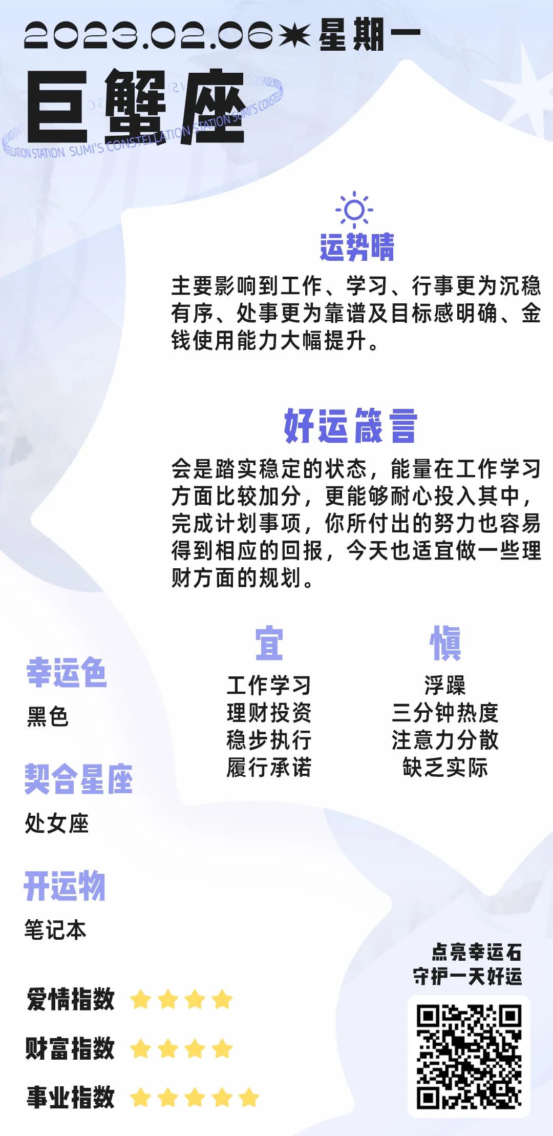 2月6日丨12星座好運播報&事件預警