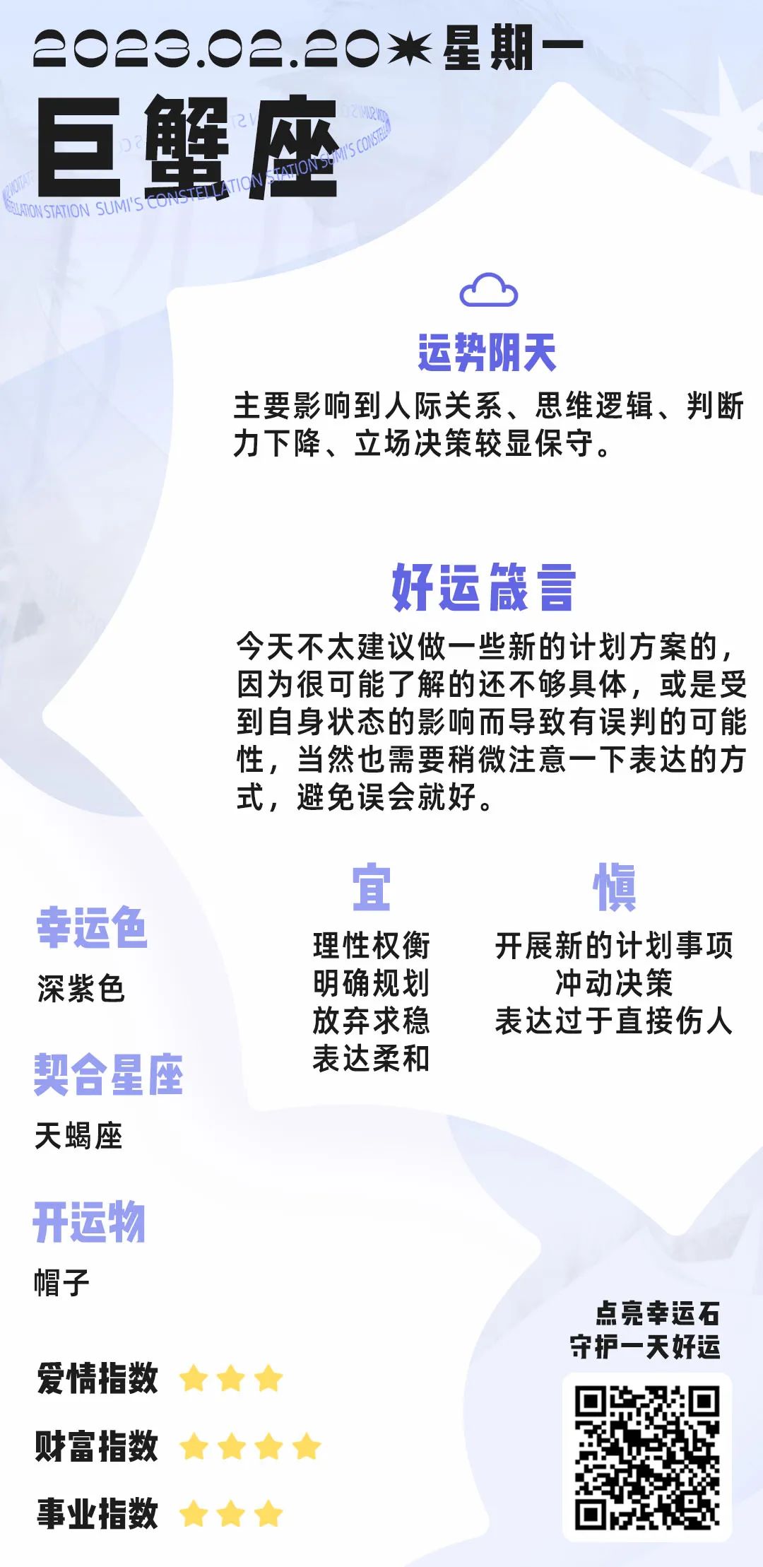 2月20日丨12星座好運播報&事件預警