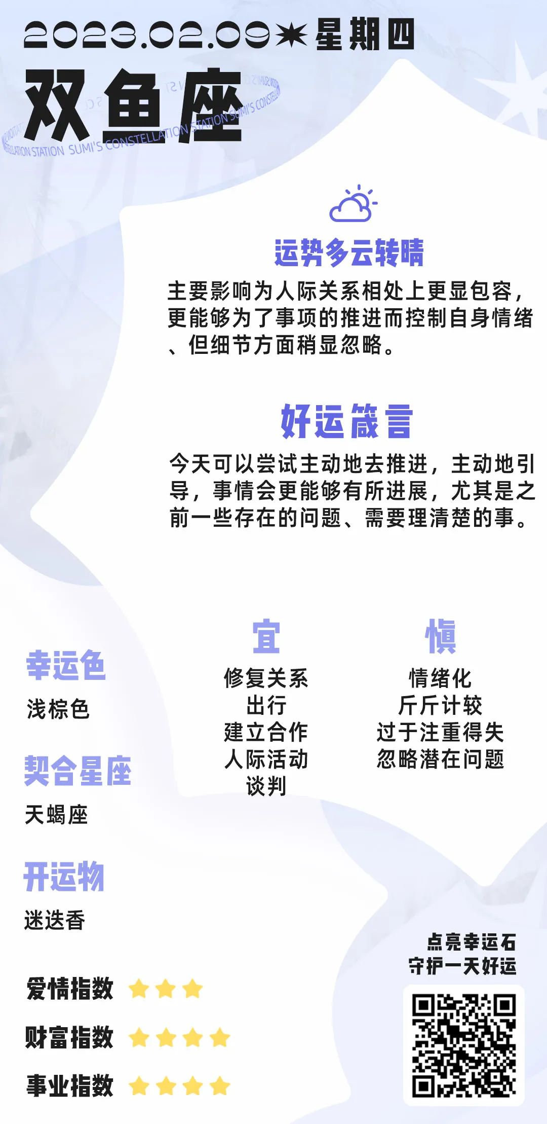 2月9日丨12星座好運播報&事件預警