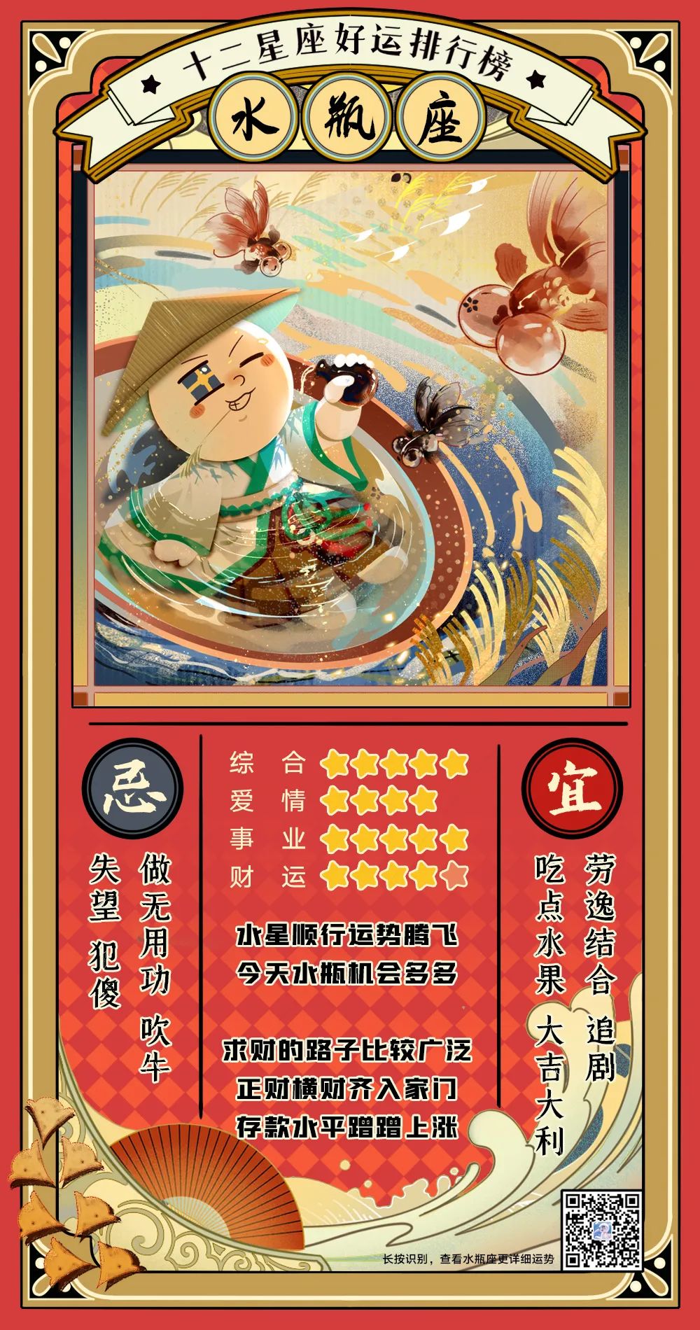 12星座好運排行榜！（2月3日）