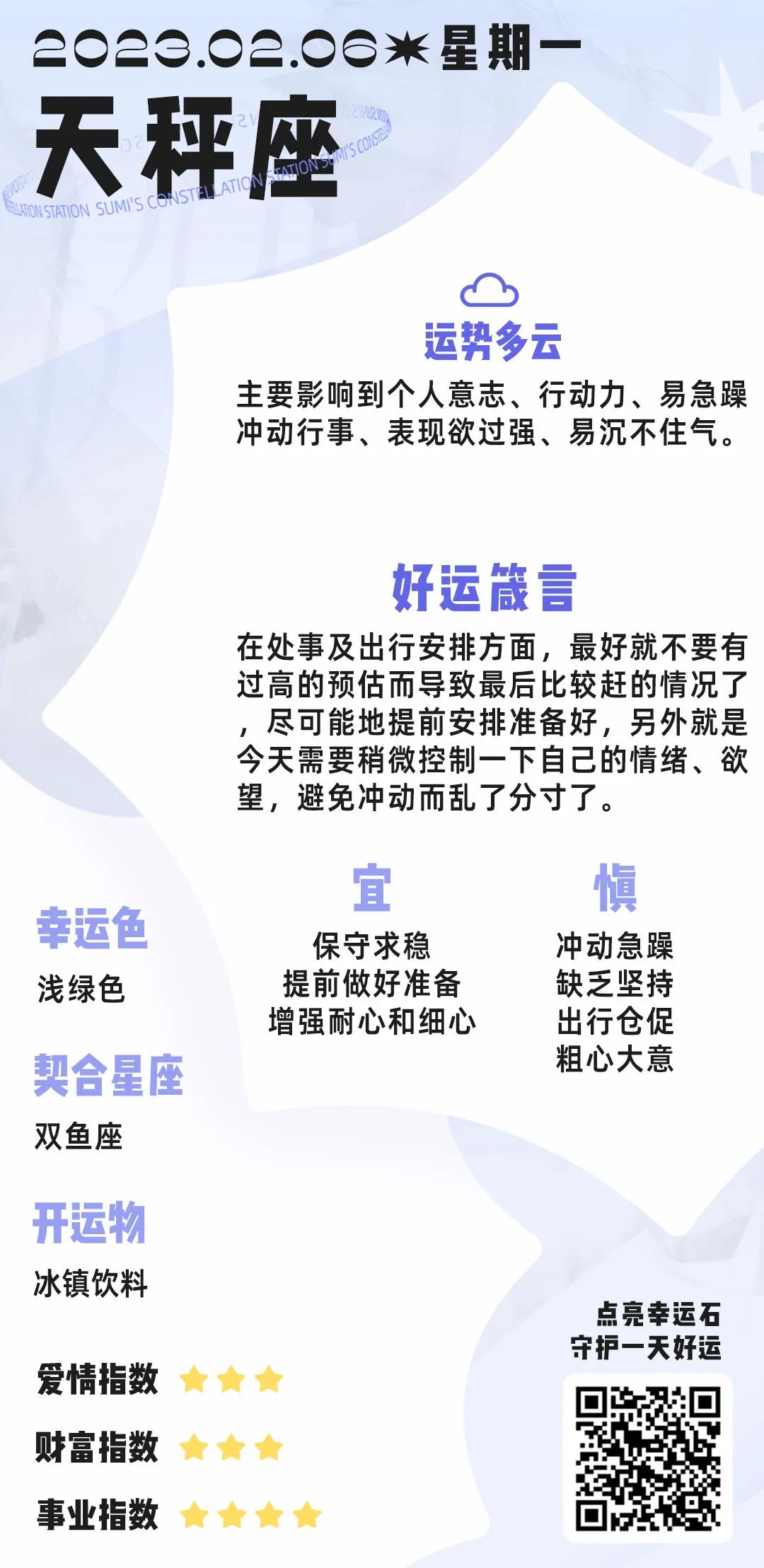 2月6日丨12星座好運播報&事件預警