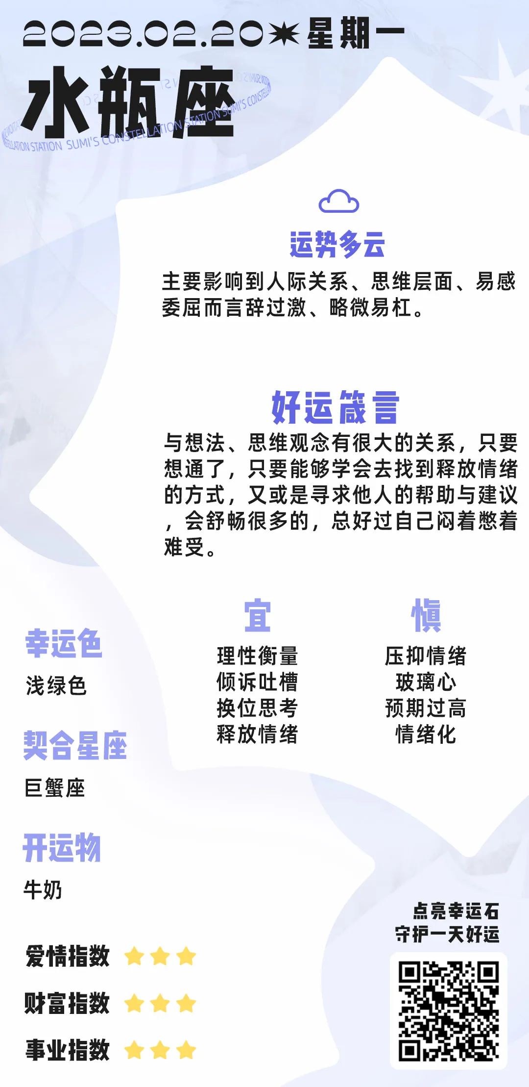 2月20日丨12星座好運播報&事件預警