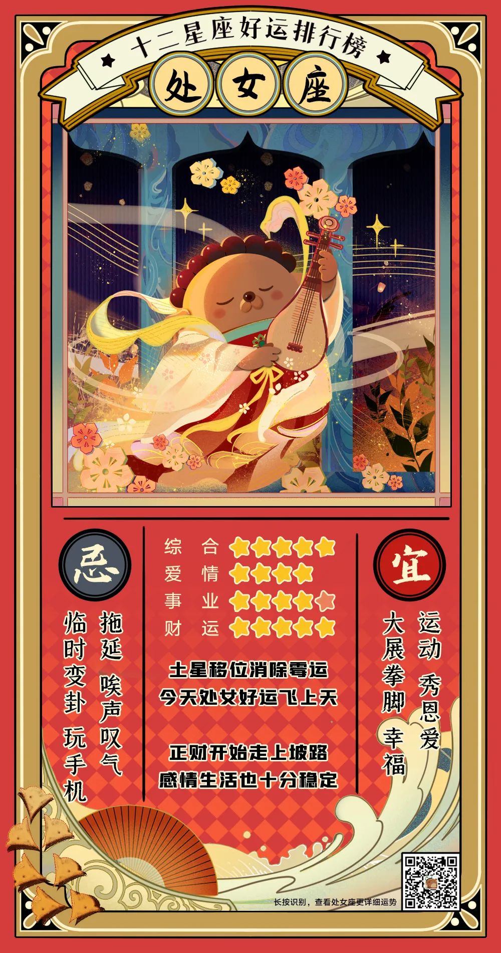 12星座好運排行榜！（1月31日）