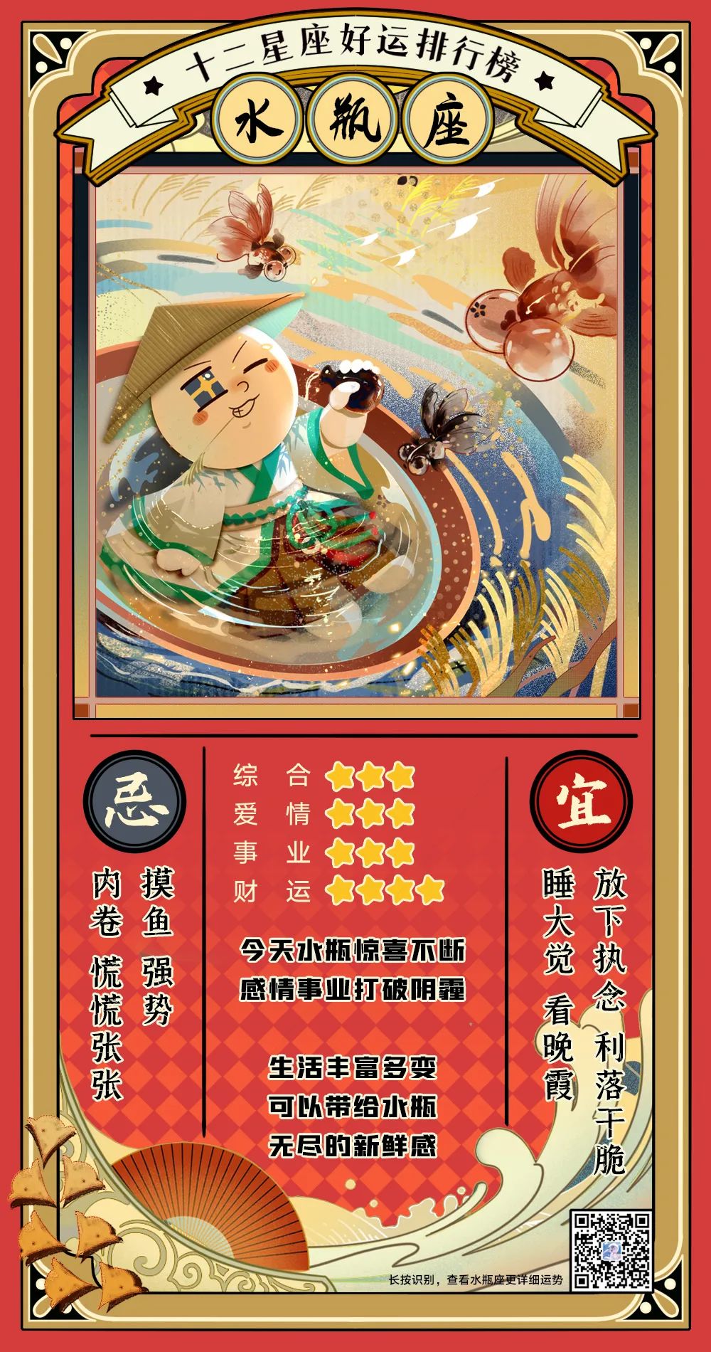 12星座好運排行榜！（1月31日）