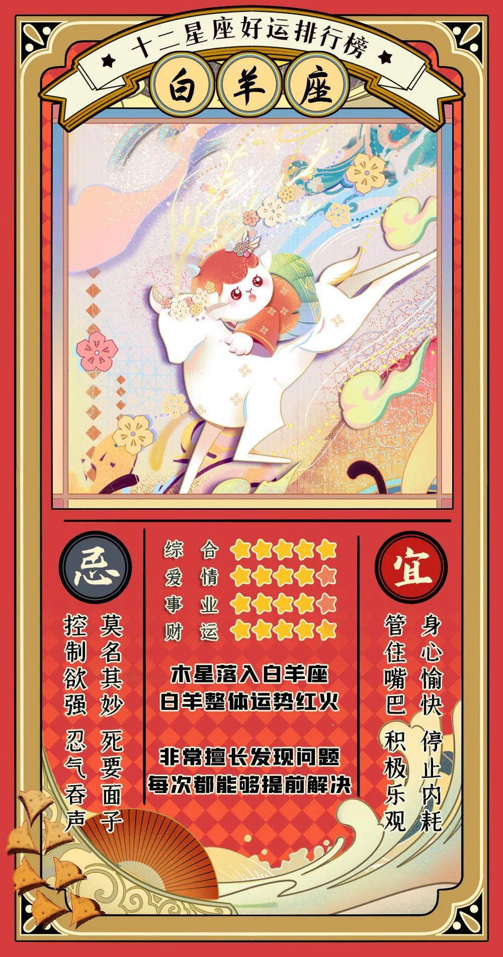 12星座好運排行榜！（1月15日）