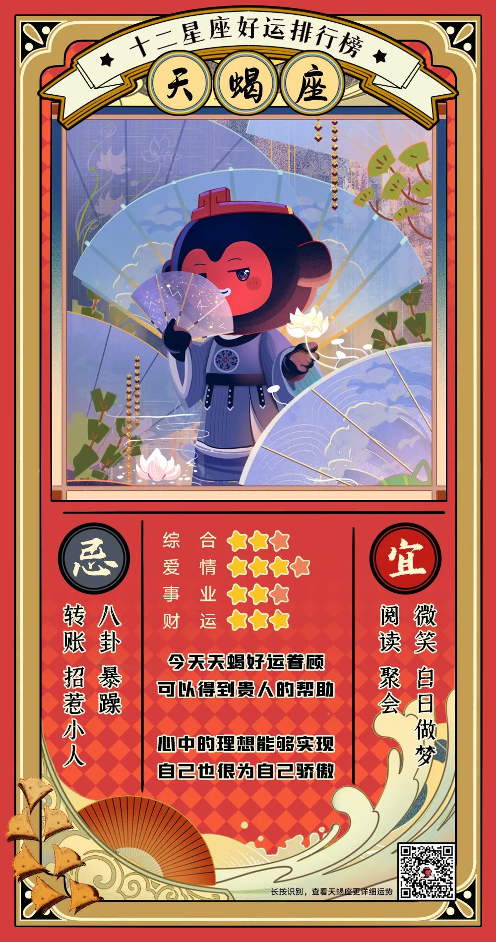 12星座好運排行榜！（1月31日）