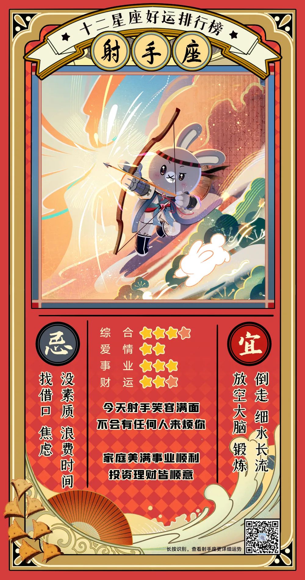 12星座好運排行榜！（1月30日）