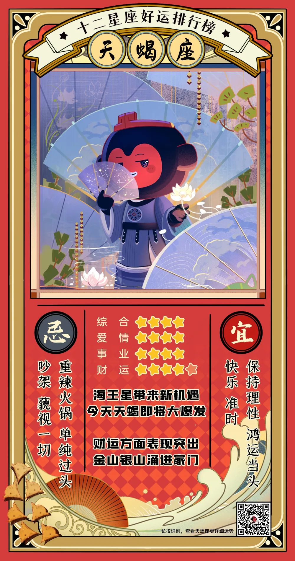 12星座好運排行榜！（1月29日）