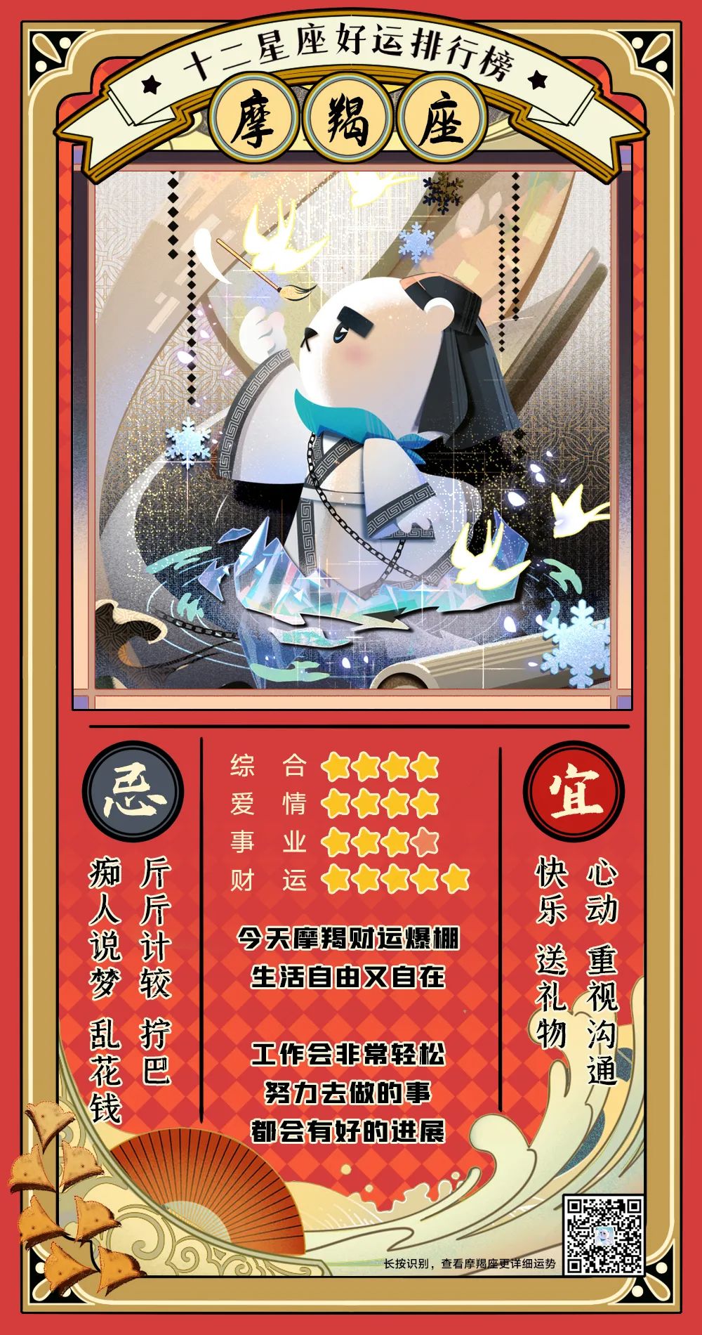 12星座好運排行榜！（1月31日）